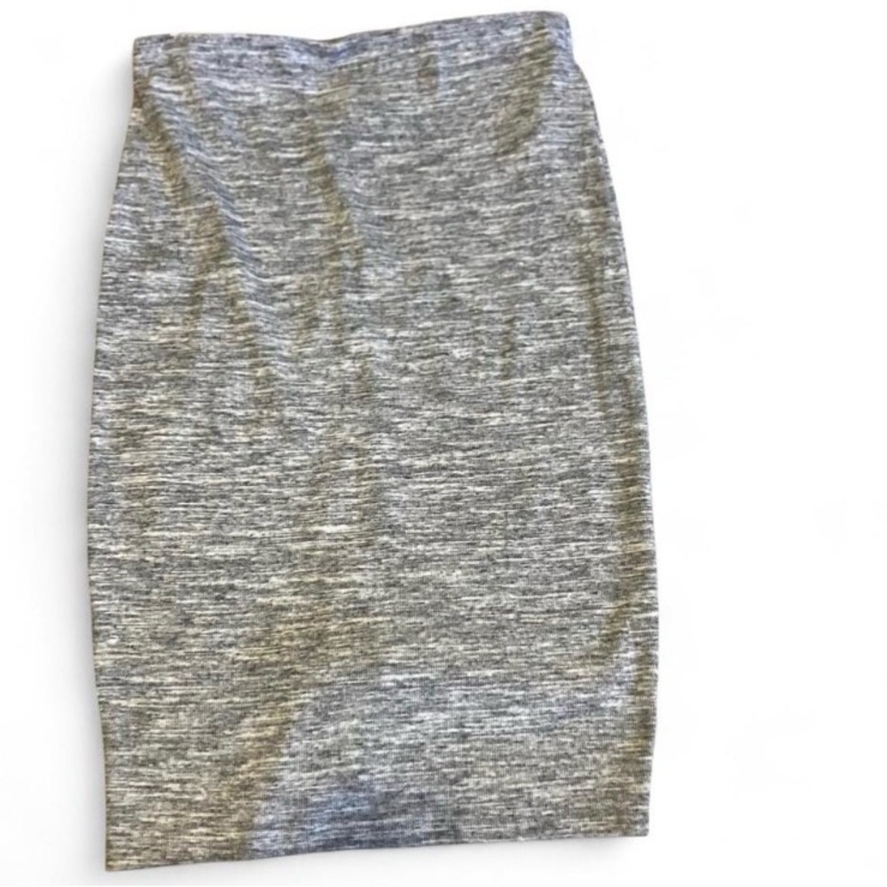 Forever 21 Heather Gray Midi Skirt‎